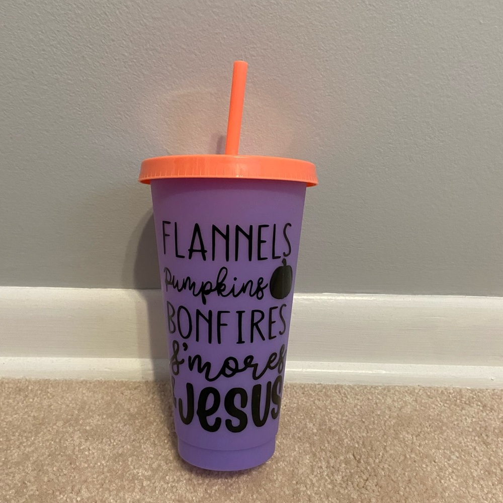 Brand New color changing cold cup